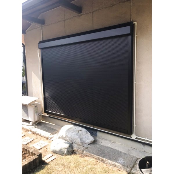 画像1: 電動シャッター工事