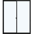 画像3: 【ブラック】 固定ウチリモ2枚建 引違い窓 Low-E複層ガラス ガスなし (3)