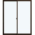 画像3: 【ダークブラウン】 固定ウチリモ2枚建 引違い窓 Low-E複層ガラス ガスなし (3)