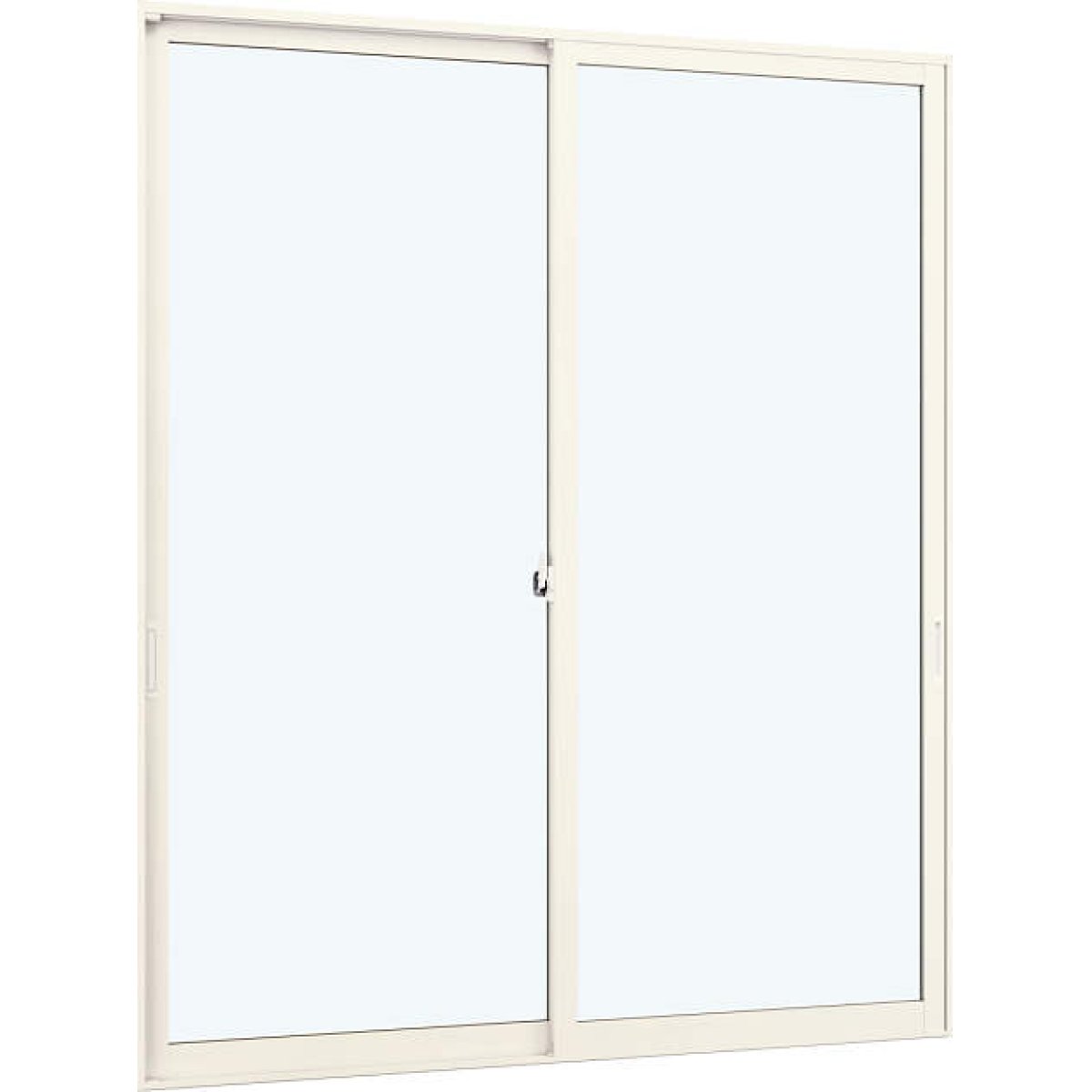 画像2: 【ホワイト】 固定ウチリモ2枚建 引違い窓 Low-E複層ガラス ガスなし