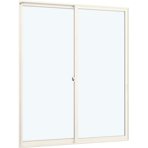 画像2: 【ホワイト】 固定ウチリモ2枚建 引違い窓 Low-E複層ガラス ガスなし